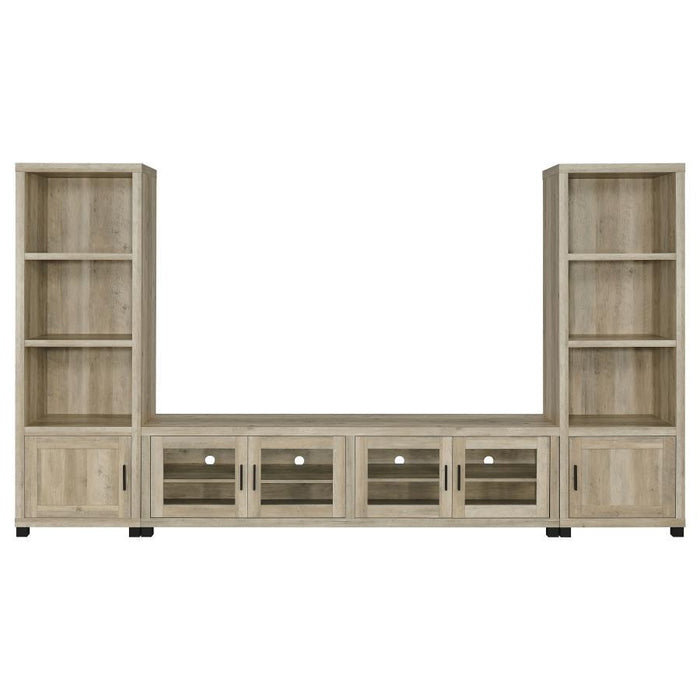 Sachin - 3-Piece Entertainment Center With 79" TV Stand