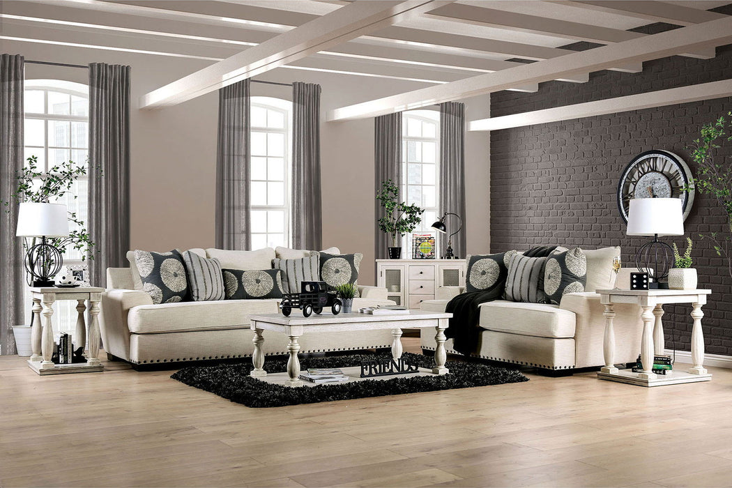 Germaine - Loveseat - Ivory