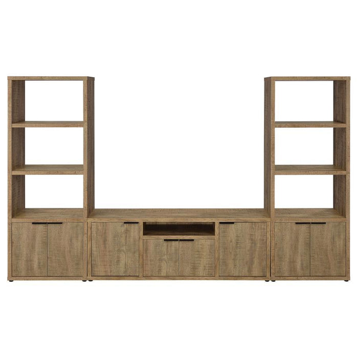 Tabby - 3 Piece Entertainment Center With 60" TV Stand - Mango