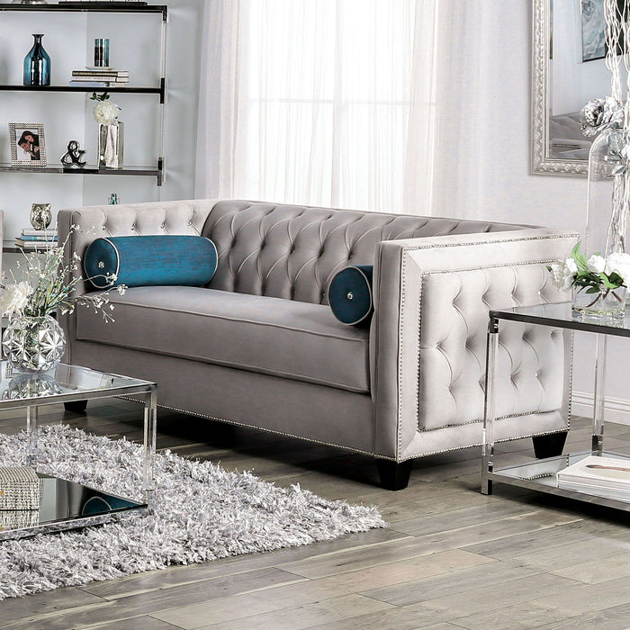 Silvan - Loveseat - Gray