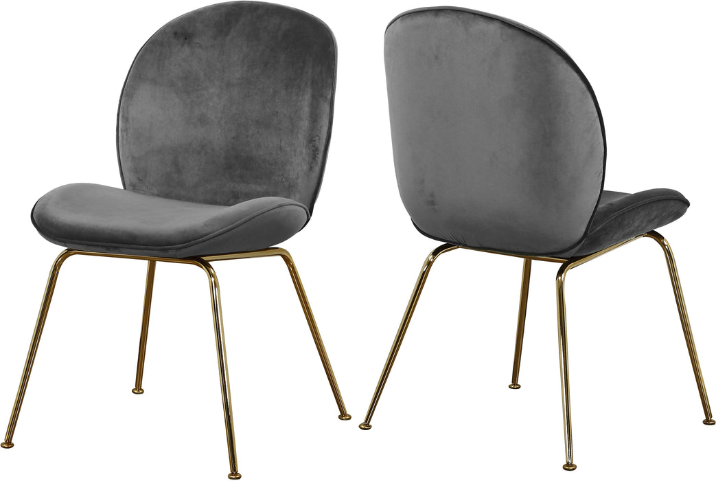 Paris - Dining Chair with Gold Legs (Set of 2)