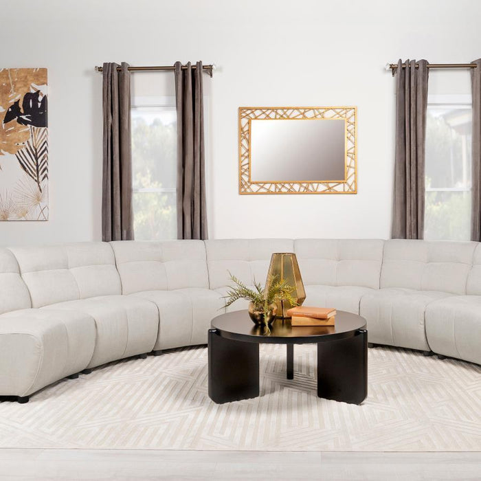 Charlotte - Upholstered Curved Modular Sectional Sofa