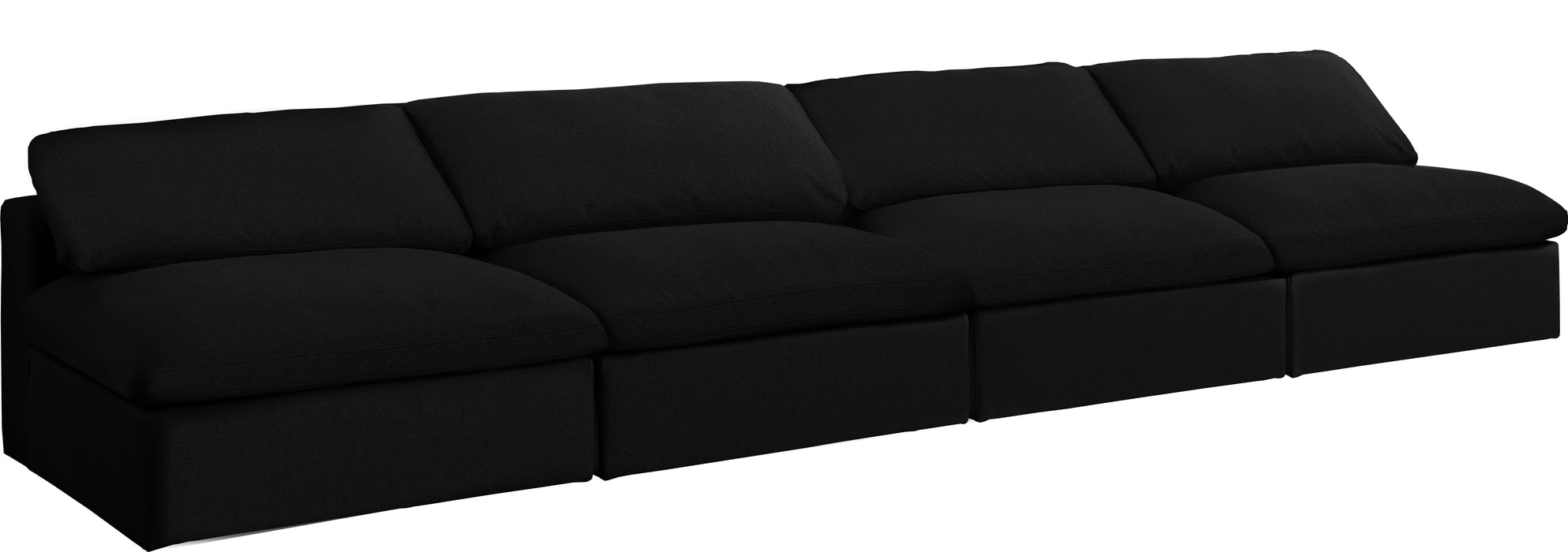 Serene - Modular Armless 4 Seat Sofa