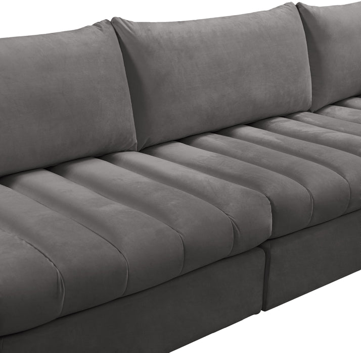 Jacob - Modular Sectional 6 Piece - Grey