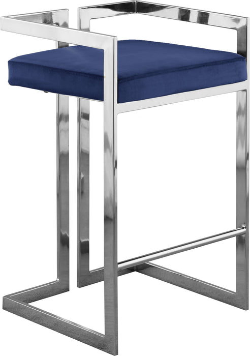 Ezra - Stool with Chrome Legs (Set of 2)