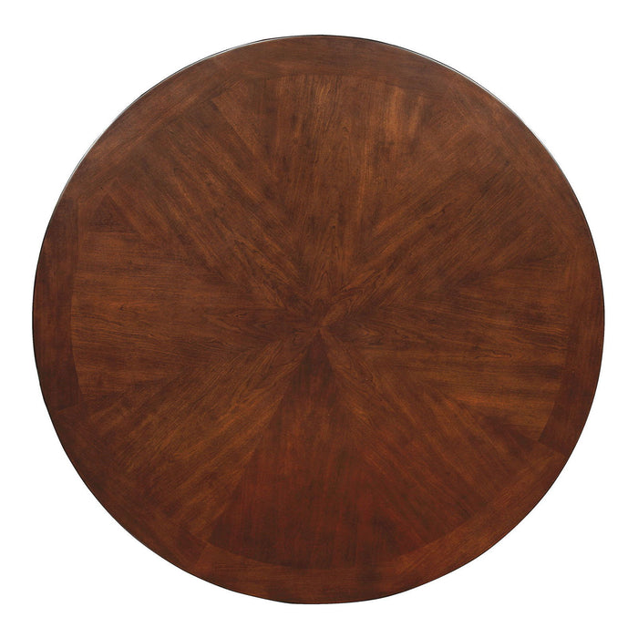 Carlisle - Round Dining Table - Brown Cherry