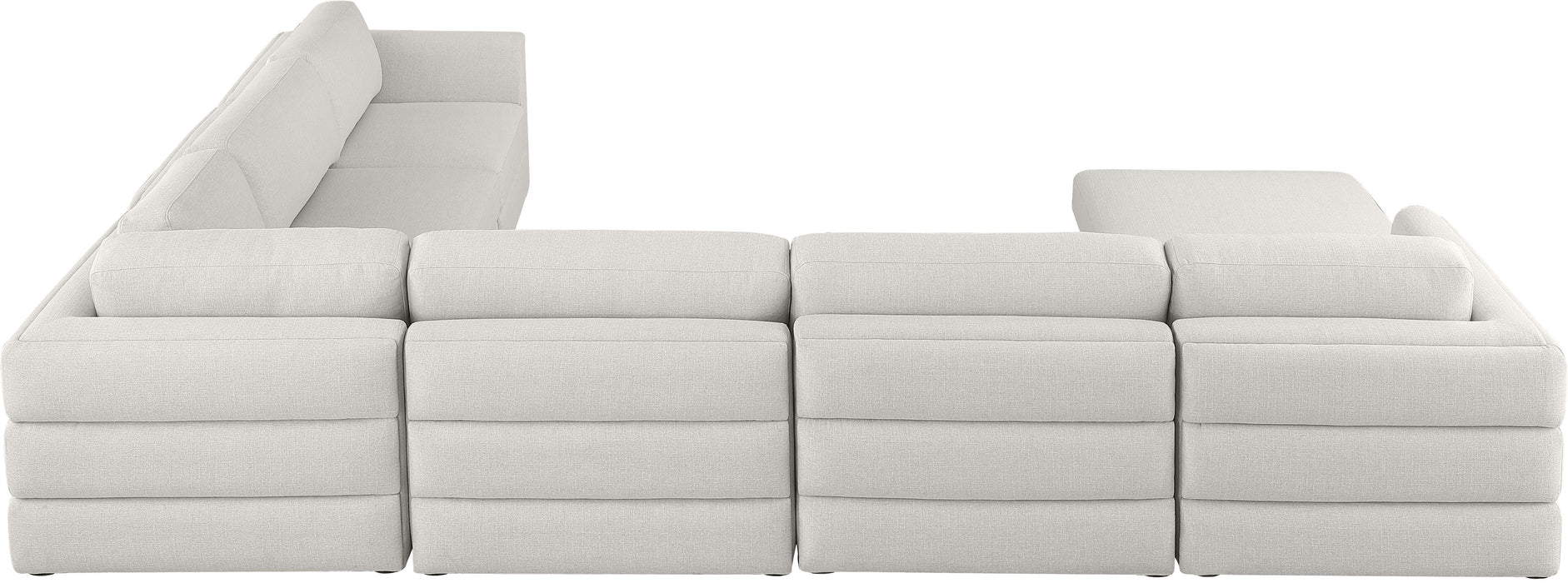 Beckham - Modular Sectional 7 Piece - Beige - Fabric