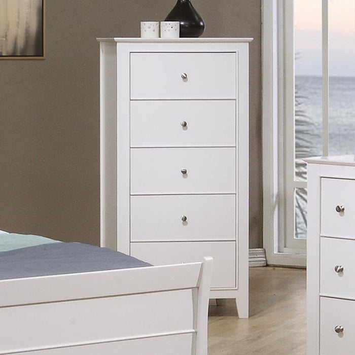 Selena - 5-Drawer Chest - Buttermilk