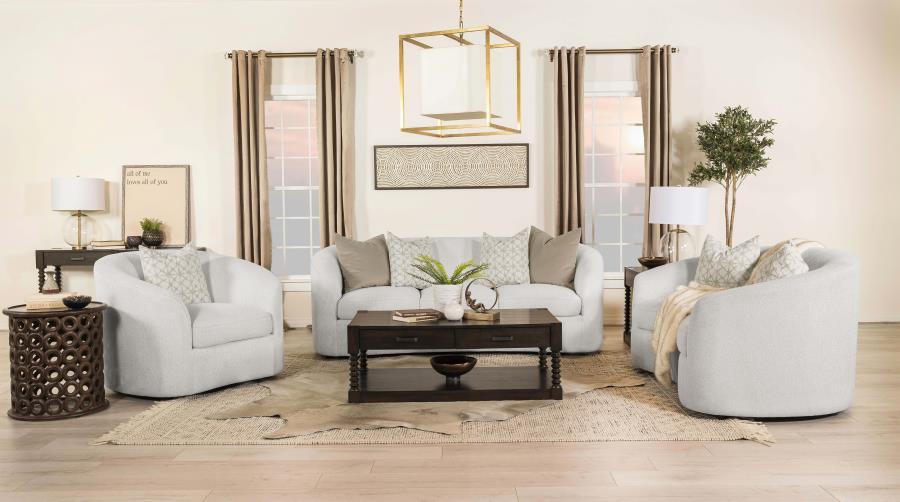 Rainn - Upholstered Tight Back Living Room Set