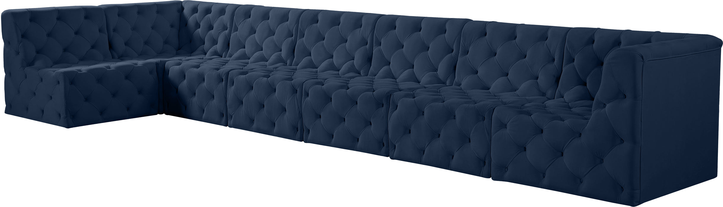 Tuft - Modular Sectional 7 Piece - Navy