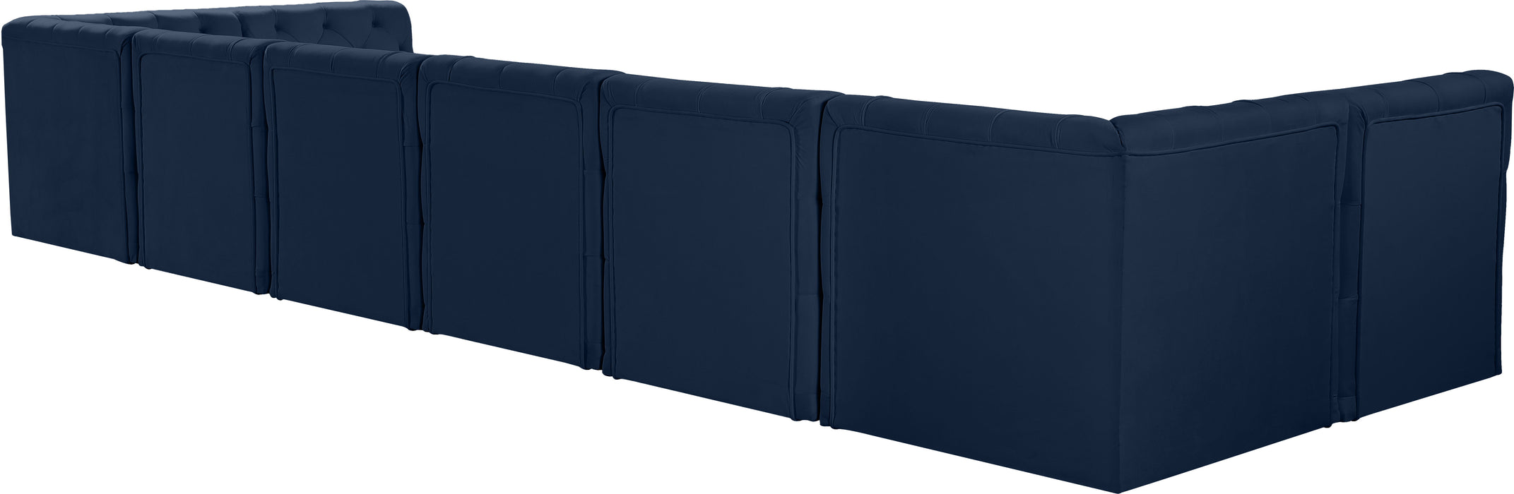 Tuft - Modular Sectional 8 Piece - Navy - Modern & Contemporary