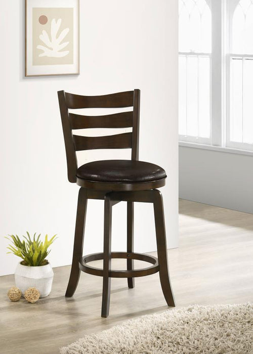 Murphy - Ladder Back Swivel Bar Stool