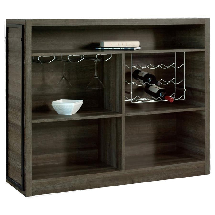 Joe - 5-Shelf Bar Unit - Aged Oak